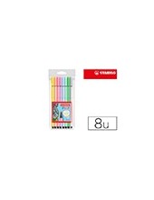 ROTULADOR STABILO ACUARELABLE PEN 68 ESTUCHE 8 COL.SURT.PASTEL 2