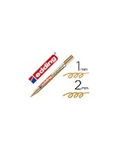 ROTULADOR EDDING PUNTA FIBRA 751 ORO PUNTA REDONDA 1,5 MM 2