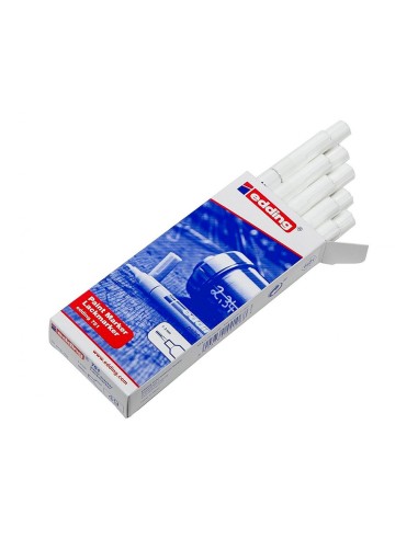 ROTULADOR EDDING PUNTA FIBRA 751 BLANCO PUNTA REDONDA 1,5 MM