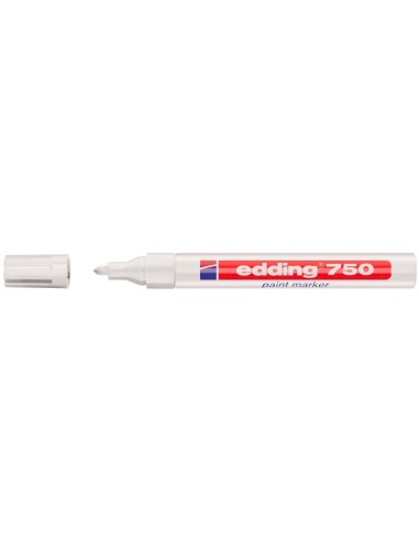 ROTULADOR EDDING PUNTA FIBRA 750 BLANCO PUNTA REDONDA 3,5 MM
