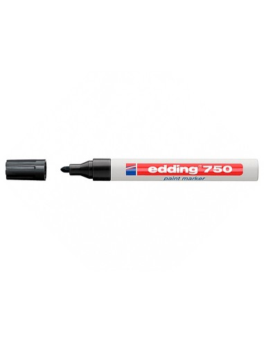 ROTULADOR EDDING PUNTA FIBRA 750 NEGRO PUNTA REDONDA 3,5 MM