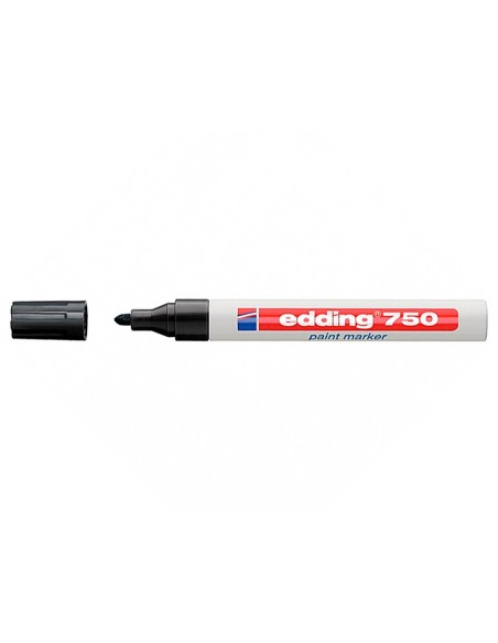 ROTULADOR EDDING PUNTA FIBRA 750 NEGRO PUNTA REDONDA 3,5 MM