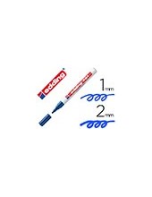 ROTULADOR EDDING PUNTA FIBRA 751 AZUL PUNTA REDONDA 1,5 MM 2