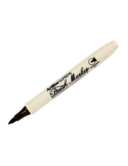 ROTULADOR ARTLINE BRUSH BASE AGUA PINCEL TRAZO FINO MARRON OSCURO