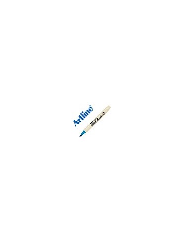 ROTULADOR ARTLINE BRUSH BASE AGUA PINCEL TRAZO FINO TURQ.