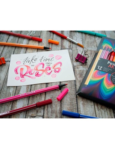 ROTULADOR STABILO ACUARELABLE PEN 68  CARTON 18 UD.SURT.