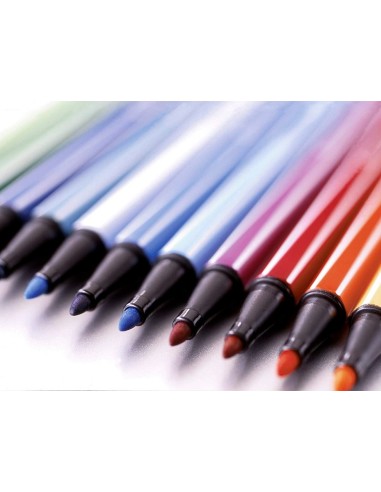 ROTULADOR STABILO ACUARELABLE PEN 68  CARTON 18 UD.SURT.