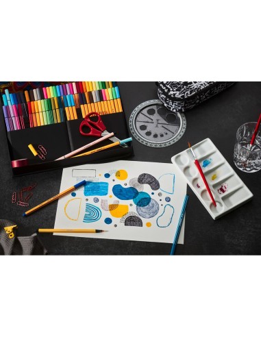 ROTULADOR STABILO ACUARELABLE PEN 68/88 ARTYLINE HERO 68 UD.SURT.