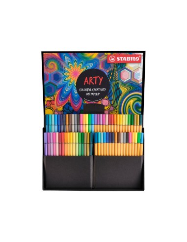 ROTULADOR STABILO ACUARELABLE PEN 68/88 ARTYLINE HERO 68 UD.SURT.