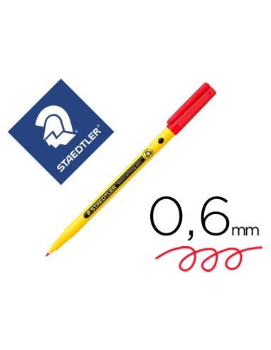 ROTULADOR STAEDTLER NORIS WRITING PEN 307 BASE AGUA FINA 0,6MM RJ.