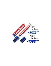 ROTULADOR EDDING MARCADOR PERMANENTE 850 AZ. 5-15MM RECARGABLE 2
