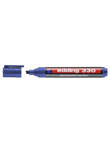 ROTULADOR EDDING MARCADOR PERMANENTE 330 AZ. 1-5MM RECARGABLE
