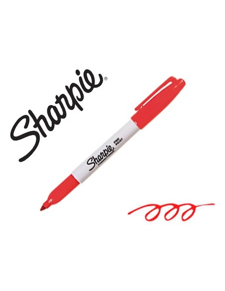 ROTULADOR SHARPIE PERMANENTE PUNTA FINA RJ.