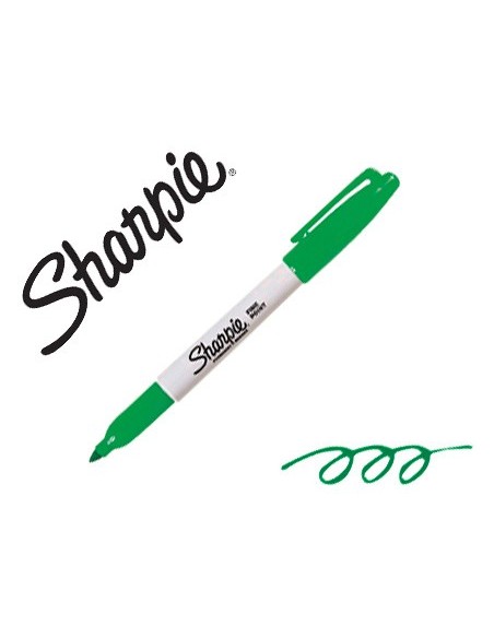 ROTULADOR SHARPIE PERMANENTE PUNTA FINA VE.