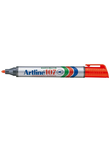 ROTULADOR ARTLINE MARCADOR PERM.107 ROJO PUNTA RED.