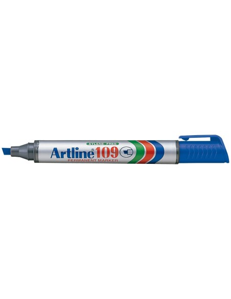 ROTULADOR ARTLINE MARCADOR PERM.109 AZUL PUNTA BISELADA