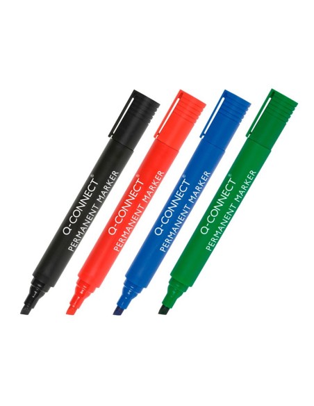 ROTULADOR Q-CON MARCADOR PERM.NEGRO PUNTA BISELADA 5.0 MM