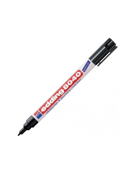 ROTULADOR EDDING 8040/1 PARA TEJIDO COLOR NEGRO