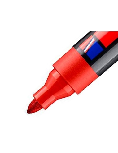 ROTULADOR EDDING MARCADOR PERM 300 ROJO PUNTA RED.1.5 MM