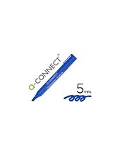 ROTULADOR Q-CON MARCADOR PERM.AZUL PUNTA BISELADA 5.0 MM 2