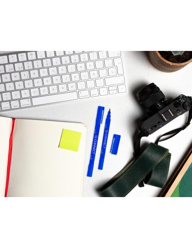 ROTULADOR Q-CON.MARCADOR PERMANENTE DOBLE AZ. 0,4MM 1MM