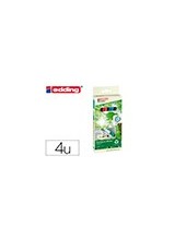 ROTULADOR EDDING 21 PERM.ECOLINE 90% RECI. 4 SURT.PUNTA RED.1,5-3 2