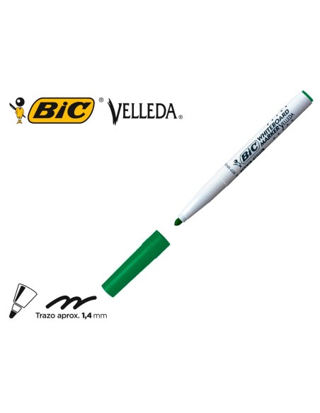 ROTULADOR BIC VELLEDA PIZARRA VER PUNTA RED.2 MM