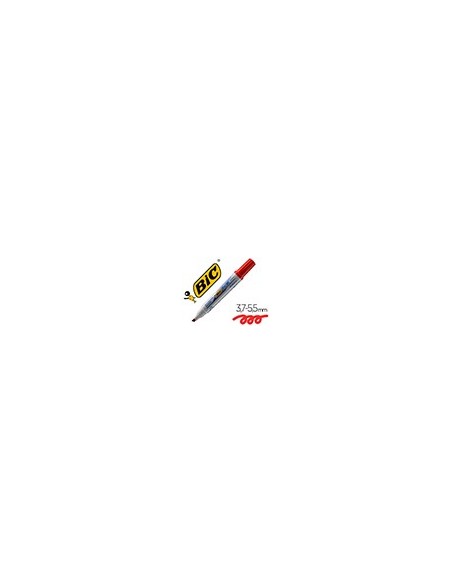 ROTULADOR BIC VELLEDA PIZARRA ROJO PUNTA BISELADA 5.9 MM