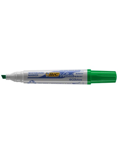 ROTULADOR BIC VELLEDA PIZARRA VER PUNTA BISELADA 5.9 MM