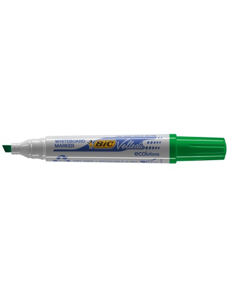 ROTULADOR BIC VELLEDA PIZARRA VER PUNTA BISELADA 5.9 MM