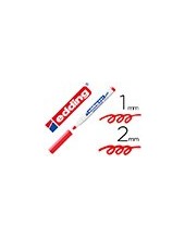 ROTULADOR EDDING  PIZARRA BLANCA 661 RJ. PUNTA RED 1-2MM RECARGABLE 2