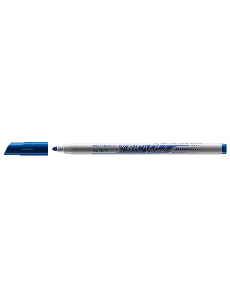 ROTULADOR BIC VELLEDA FINO PARA PIZARRA AZUL PUNTA REDONDA 1 MM