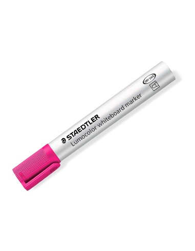 ROTULADOR STAEDTLER LUMOCOLOR 351 PIZARRA BL.PUNTA RED.2MM REC.ROSA