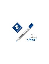 MARCADOR PIZARRA STAEDTLER 351 LUMOCOLOR CONICO AZUL 2