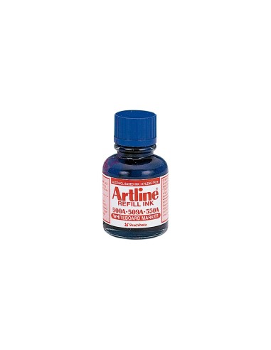 TINTA ROTULADOR PIZARRA BLANCA ARTLINE AZUL FRASCO 20ML 500-A