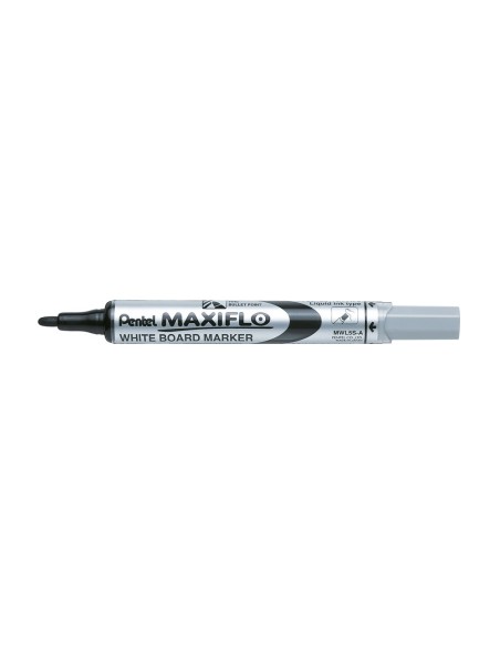 ROTULADOR MAXIFLO PENTEL PIZARRA BLANCA COLOR NEGRO