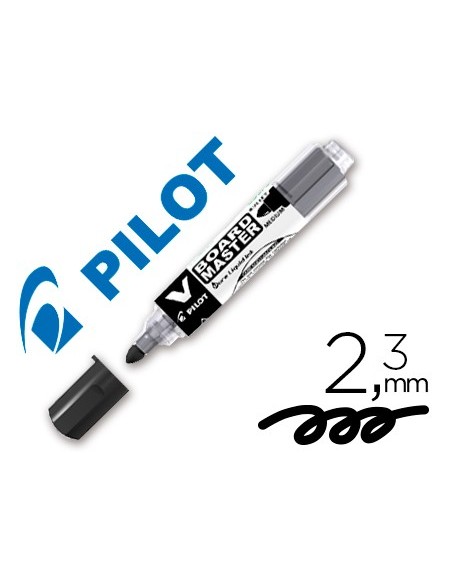 ROTULADOR PILOT VBOARD MASTER PIZARRA BL.NG.TINTA LIQUIDA TRAZO 2,3MM