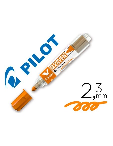 ROTULADOR PILOT VBOARD MASTER PIZARRA BL.NJ.TINTA LIQUIDA TRAZO 2,3MM