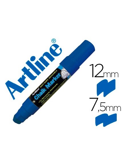 ROTULADOR ARTLINE PIZARRA VERDE NG.EPW-12 MM AZUL