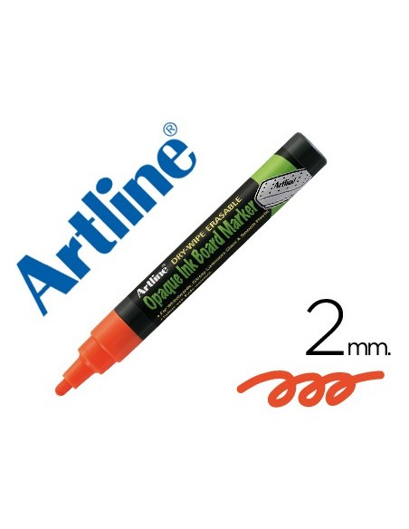 ROTULADOR ARTLINE PIZARRA VER NG.EPW-4 NARANJA PETACA 4 UNDS