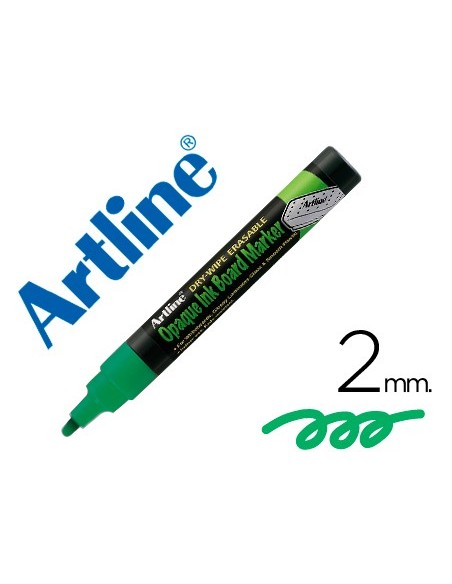 ROTULADOR ARTLINE PIZARRA VER NEGRA EPD-4 VER PETACA 4 UNDS