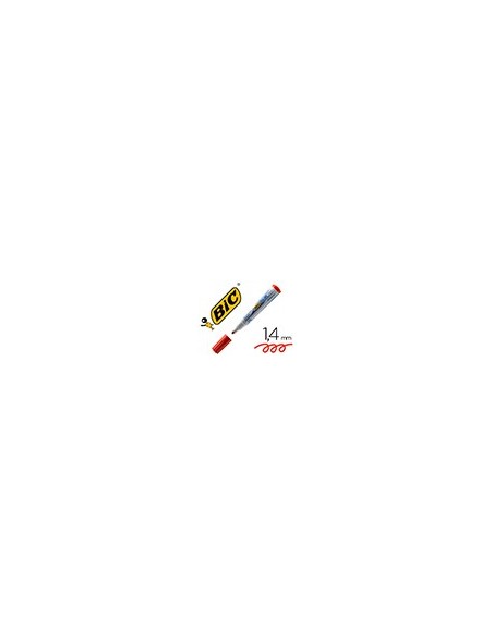 ROTULADOR BIC VELLEDA PARA PIZARRA ROJO PUNTA REDONDA 1,3 MM