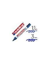 ROTULADOR EDDING PIZARRA BL.660 AZ. P. RED.1,5-3MM.RECARGABLE 660-03 2