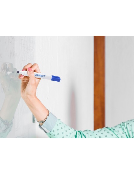 ROTULADOR Q-CON PIZARRA BLANCA 10 COLORES SURT.PUNTA REDONDA 3.0 MM