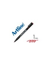 ROTULADOR ARTLINE RETRO.PUNTA FIBRA PERM.EK-854 ROJO PUNTA RED.1 MM 2