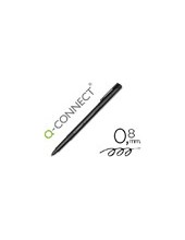 ROTULADOR Q-CON RETROPROYECCION PUNTA FIBRA 0.8 MM PERM.NEGRO 2