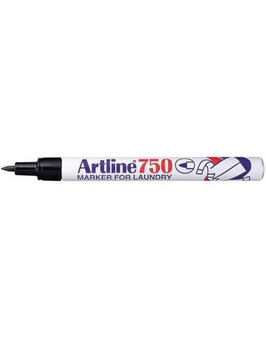 ROTULADOR ARTLINE MARCADOR ROPA 750 NG.-PUNTA REDONDA 0.7 MM