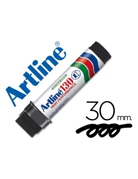 ROTULADOR ARTLINE POSTERMARKEREK-130 NEGRO RECARGABLE 30 MM