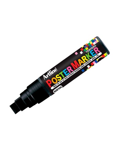 ROTULADOR ARTLINE POSTER MARKER EPP-12-NEG PUNTA REDONDA 12 MM NG.