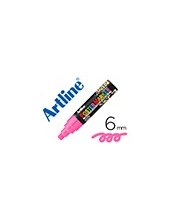 ROTULADOR ARTLINE POSTER MARKER EPP-6-ROS FLU PTA.RED.6 MM RS.FLUOR 2